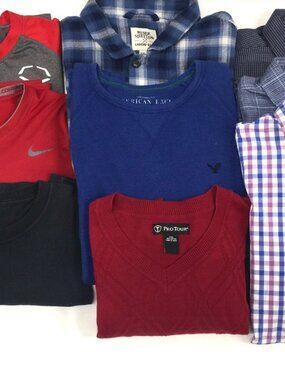 Men’s 2XL XXL lot bundle of 10 fall winter clothes NEW
